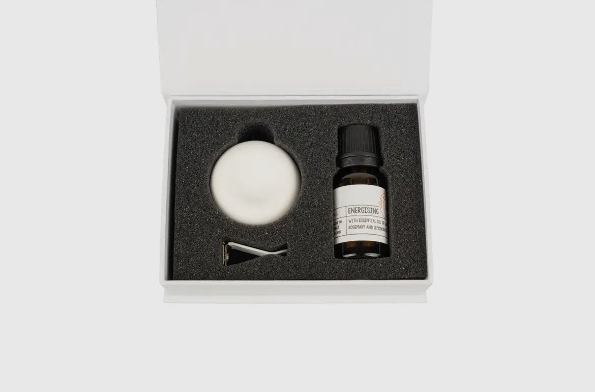 Ceramic Car Diffuser & Energy Essential Oil | Aromatherapy